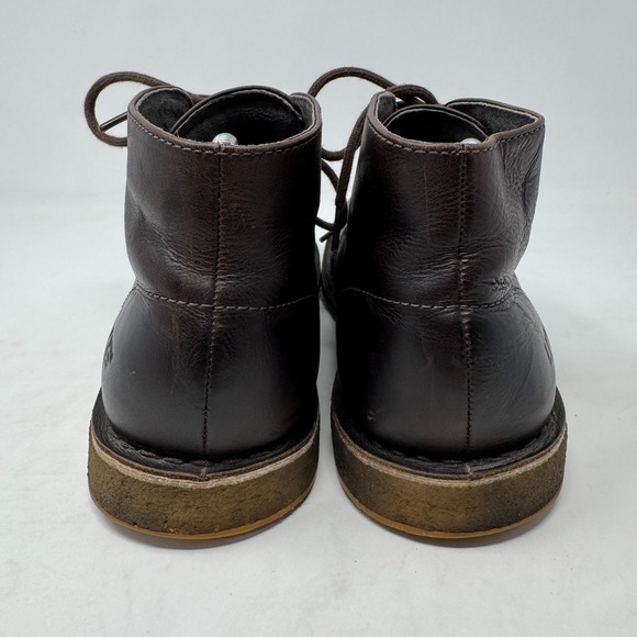 UGG Australia Leighton Chukka‎ Desert Leather Boots Black 3275 Men\'s Size 8.5 main image 13
